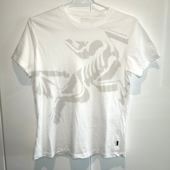 ARC'TERYX Bird Cotton Tee in White Women's Size XS - Picture 1 of 6